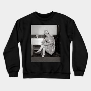 Flask Hidden in Garter, 1926. Vintage Photo Crewneck Sweatshirt